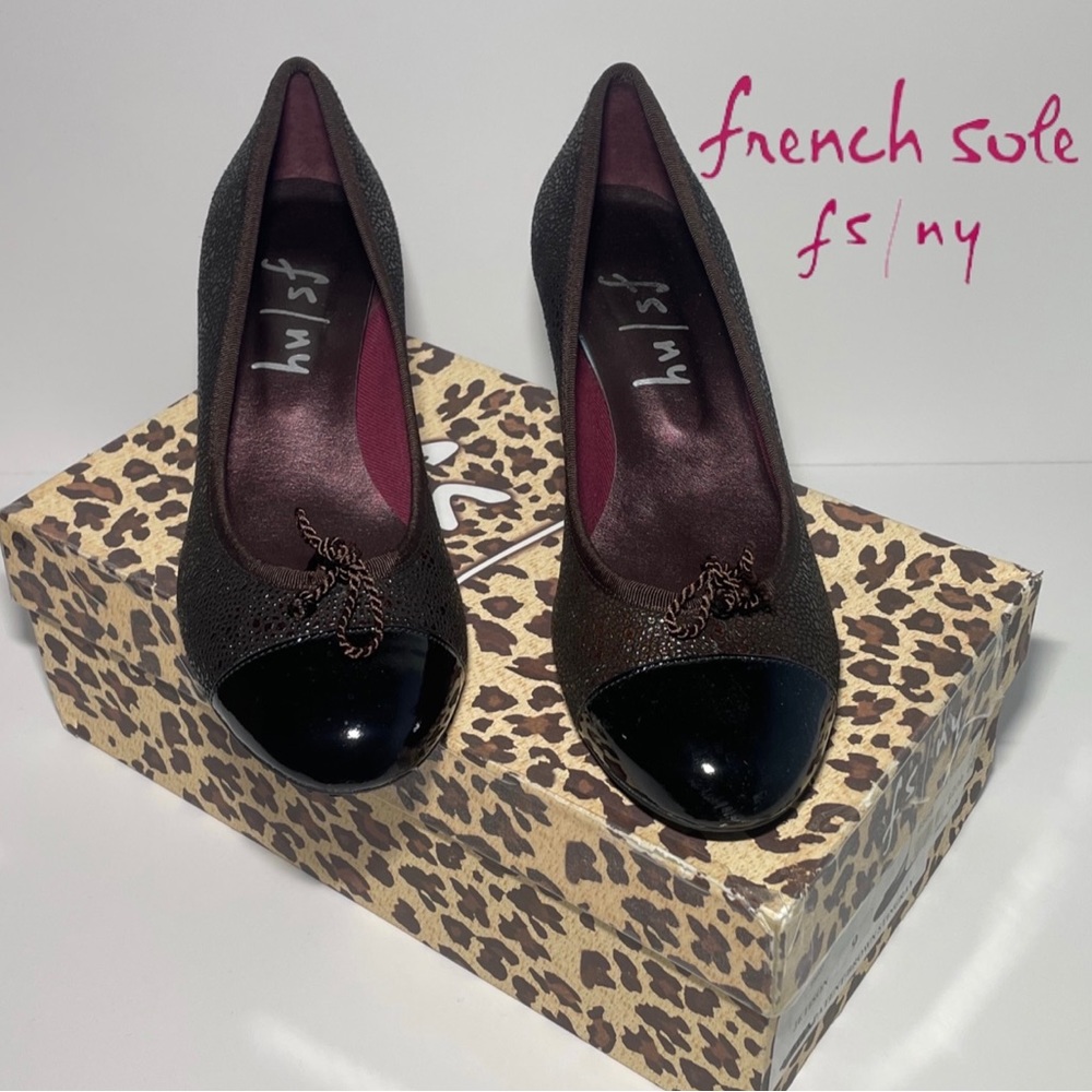 Authentic women’s French Sole Wedged shoe